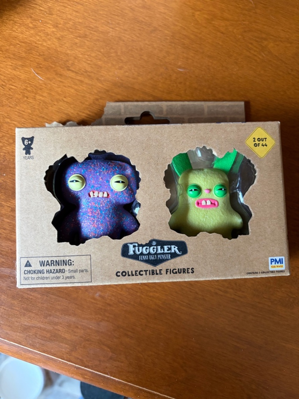 Fuggler Collectible Figures - Purple & Green Monster Duo